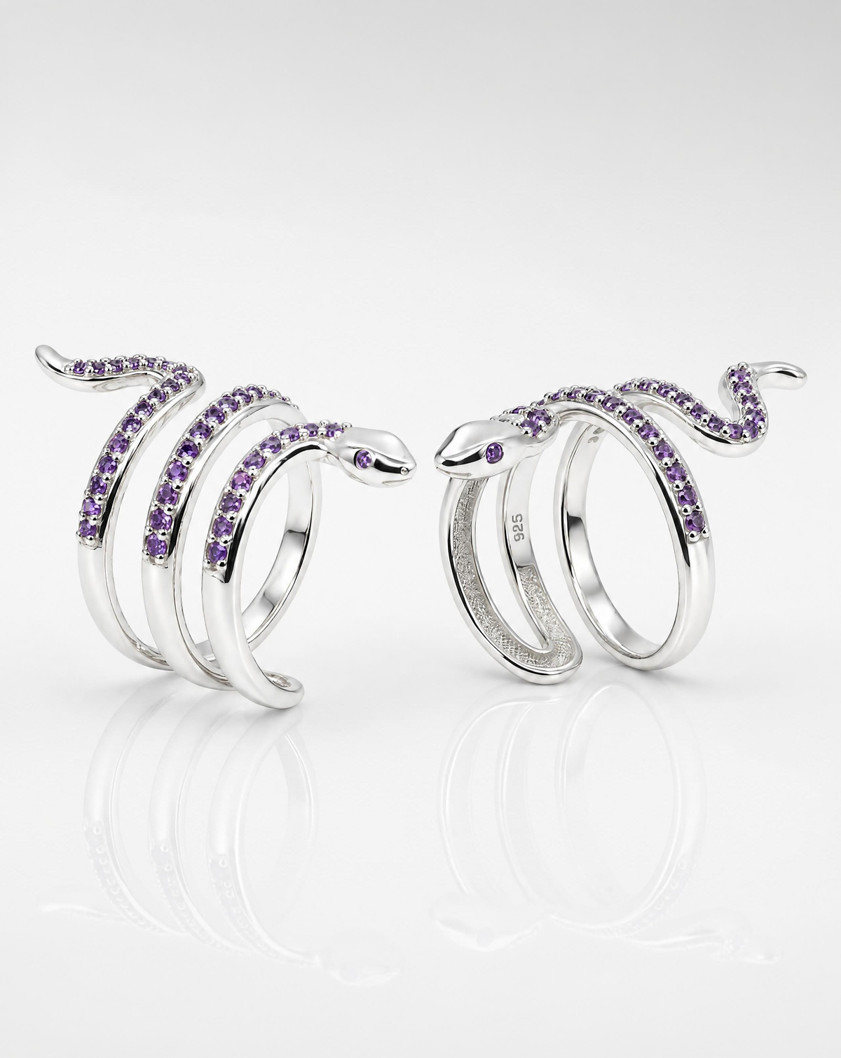 Coiled Serpent Ring