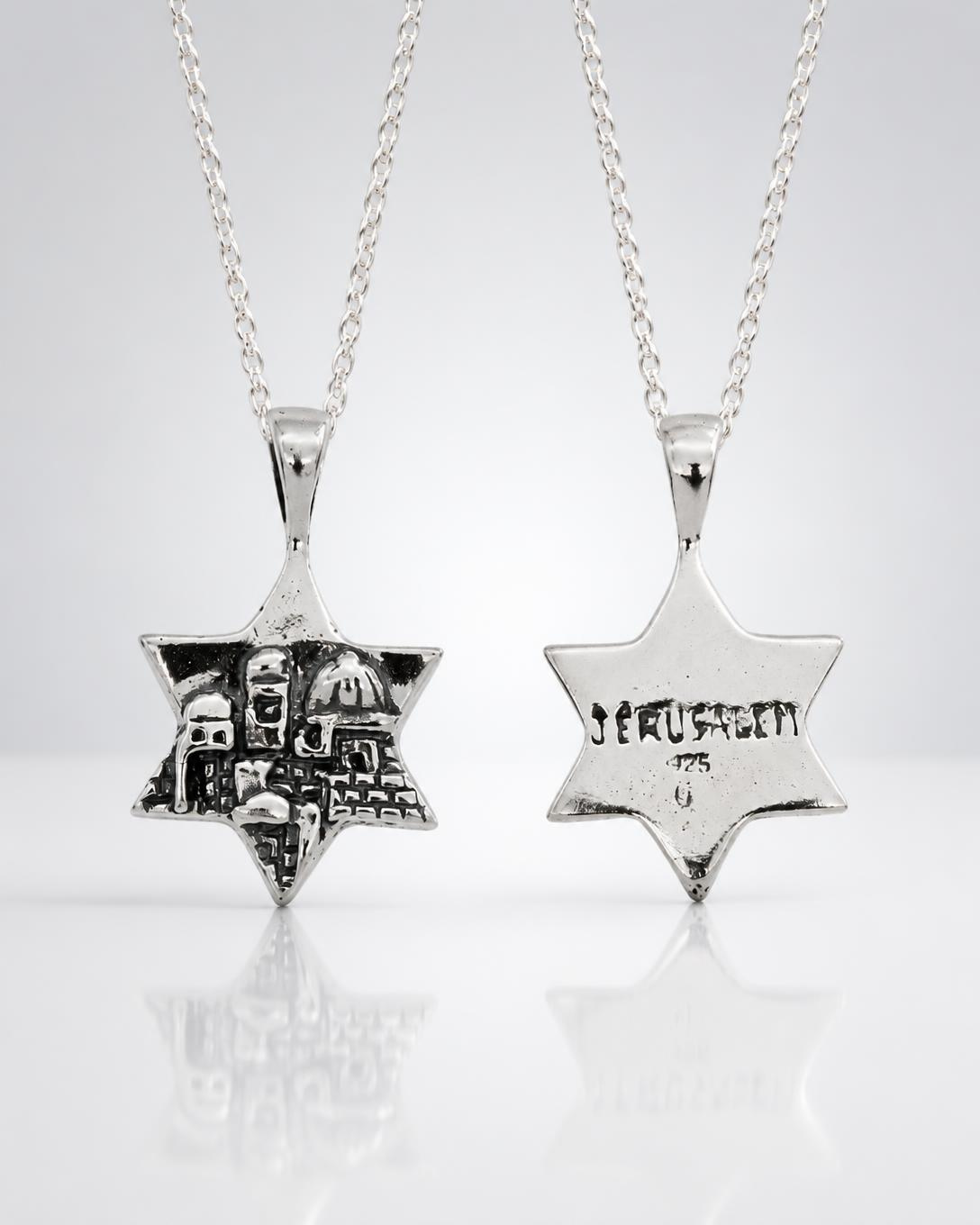 Star of David Filigree Pendant