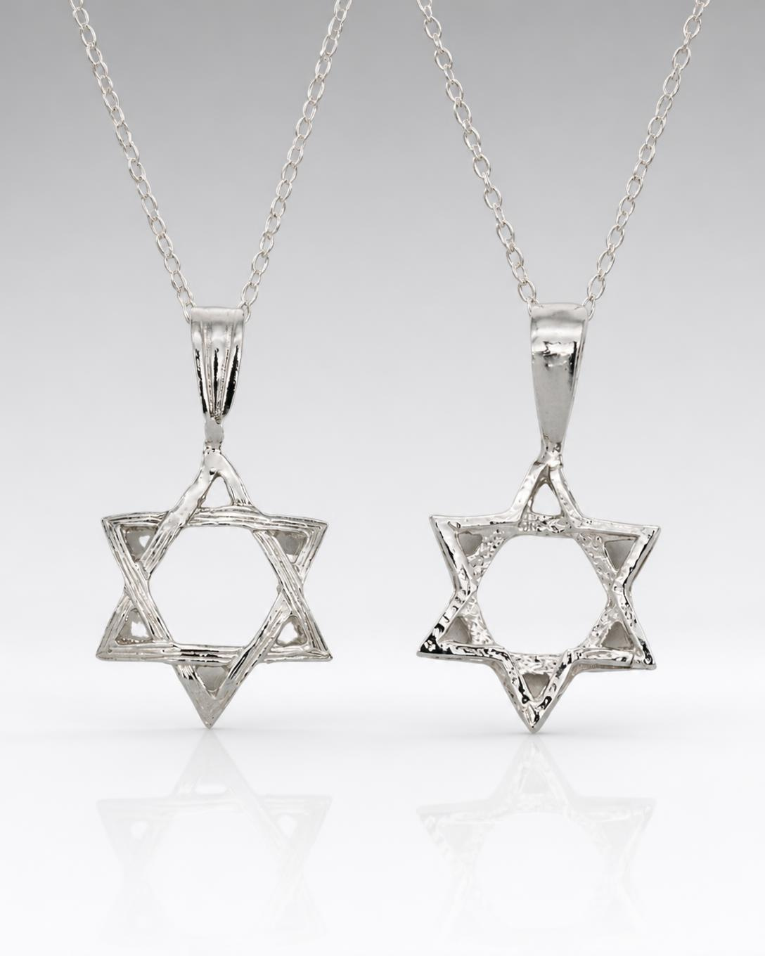 Star of David Filigree Pendant