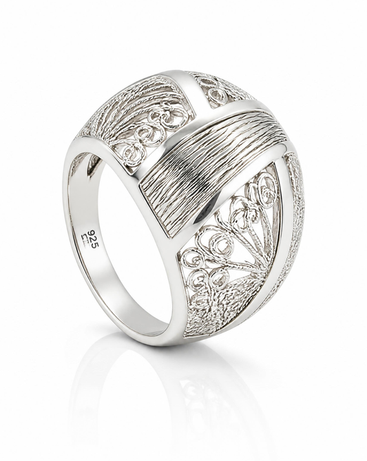 Filigree Dome Ring