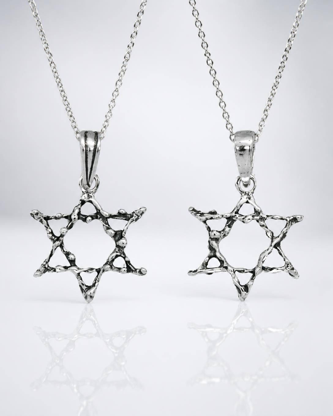 Star of David Filigree Pendant