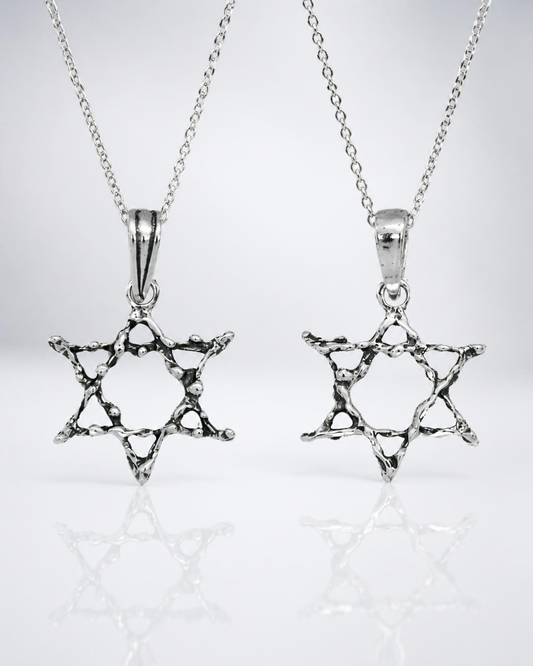 Star of David Filigree Pendant