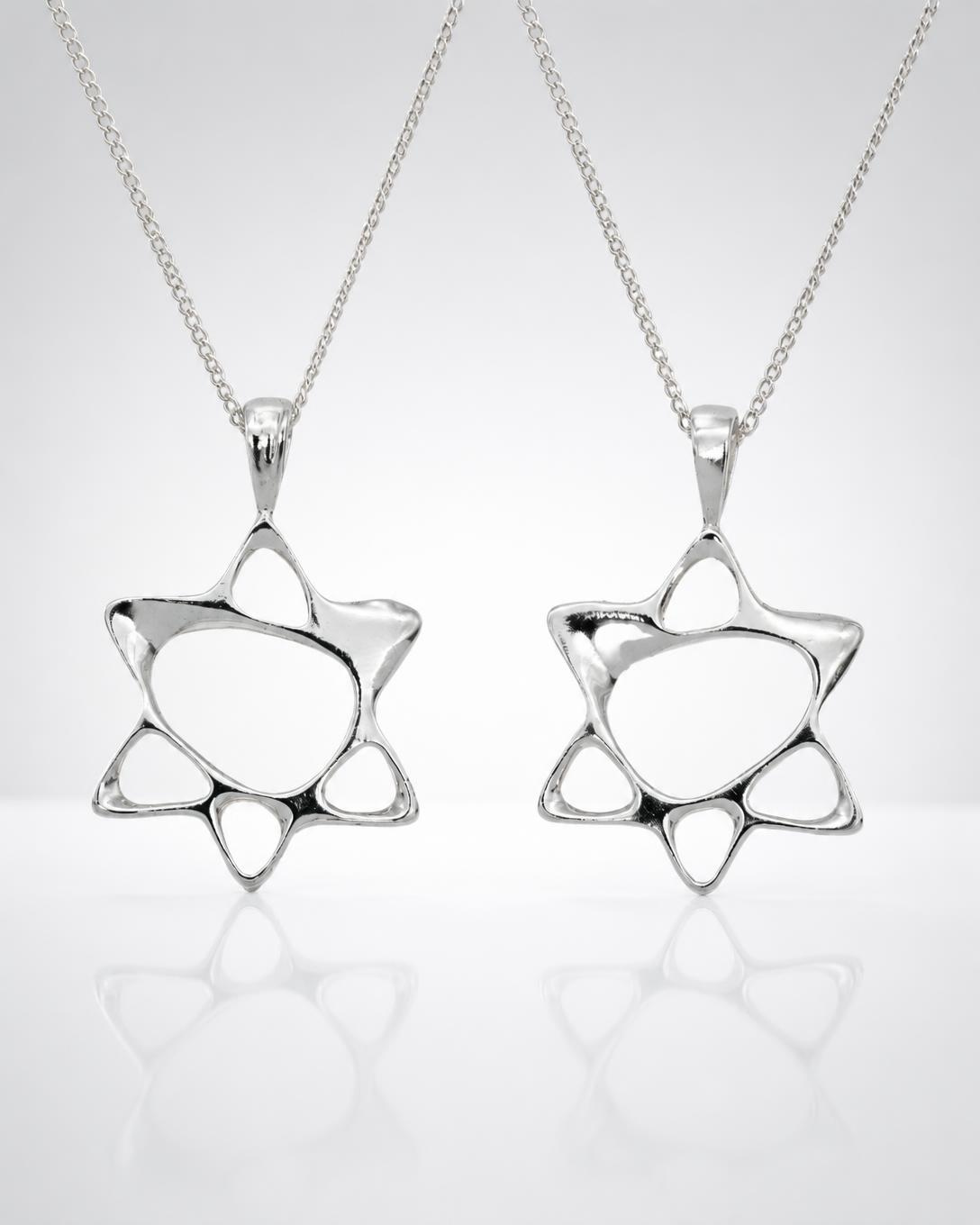 Star of David Filigree Pendant
