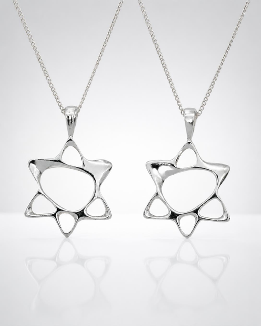 Star of David Filigree Pendant