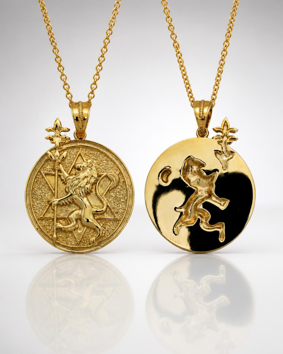 Star of David Filigree Pendant
