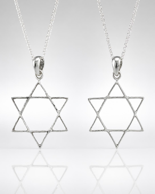 Star of David Filigree Pendant