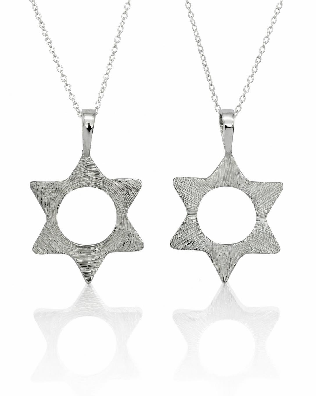 Star of David Filigree Pendant