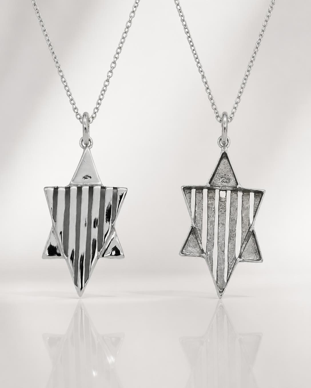 Star of David Filigree Pendant
