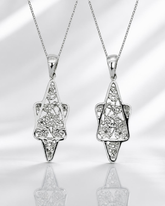 Star of David Filigree Pendant