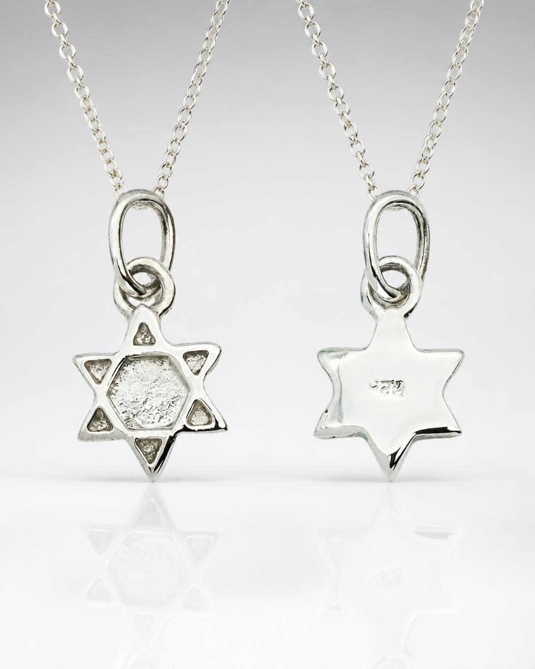 Star of David Filigree Pendant