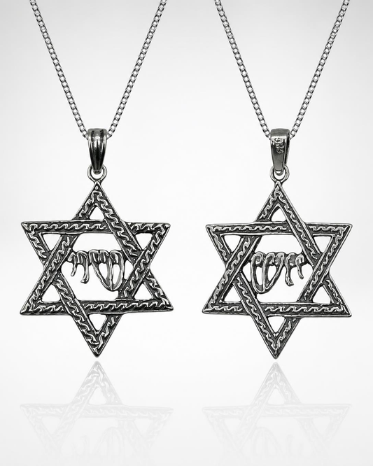 Star of David Filigree Pendant
