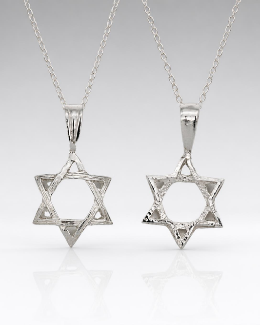 Star of David Filigree Pendant