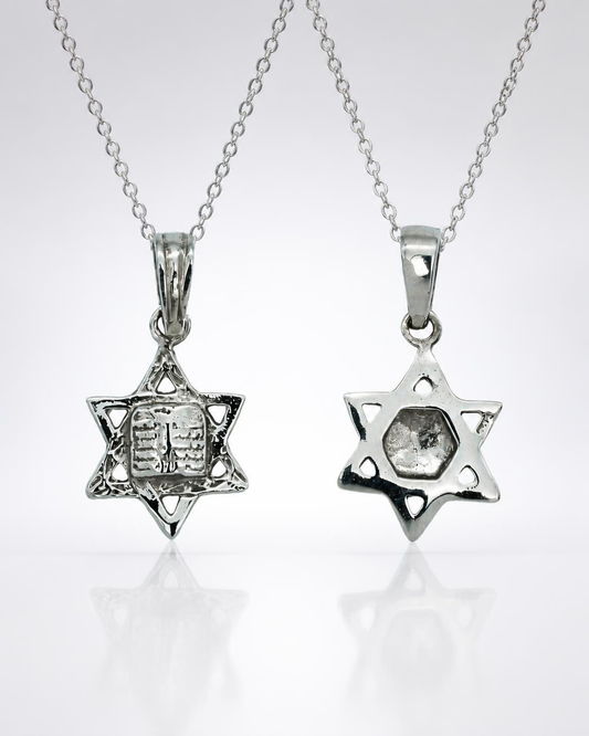 Star of David Filigree Pendant